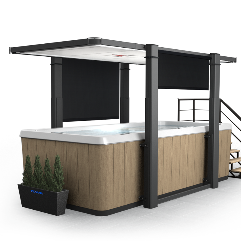 Covana Legend Zwemspa | Automatische Zwemspa Overkapping | Onderhoudsvrij