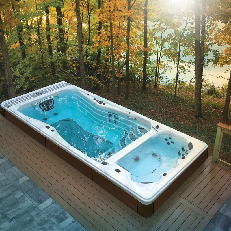 Master Spas® | Zwemspa + Jacuzzi | H2X Trainer 19 | 587 x 239 x 130cm