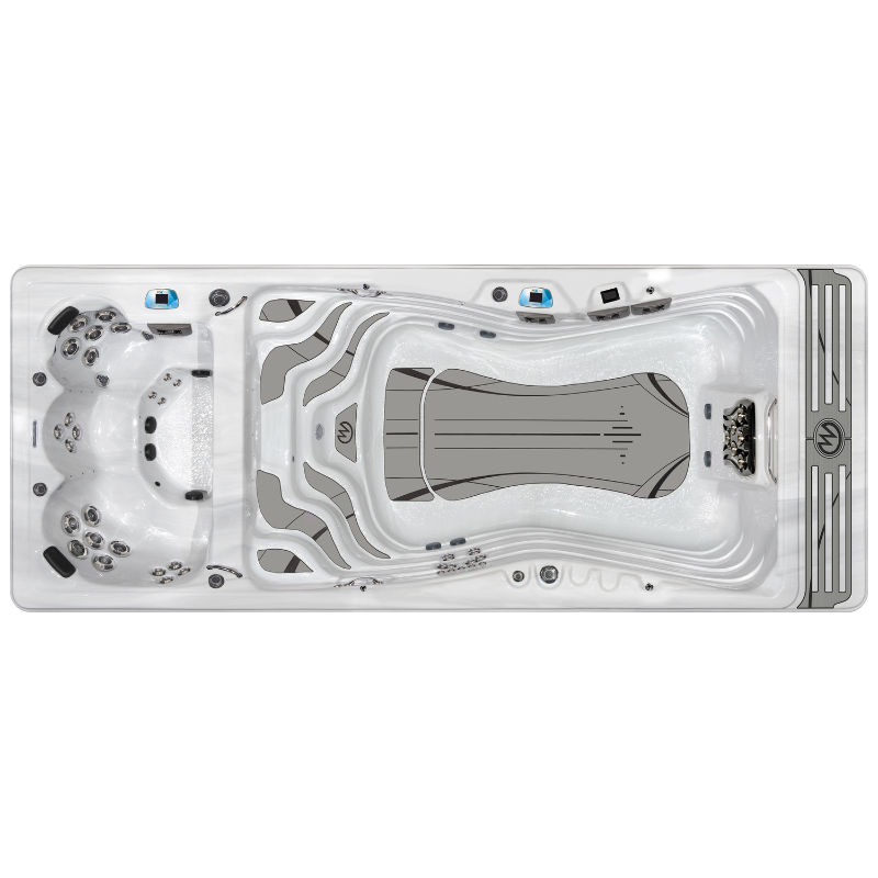 Master Spas® | Zwemspa + Jacuzzi | H2X Trainer 19 | 587 x 239 x 130cm