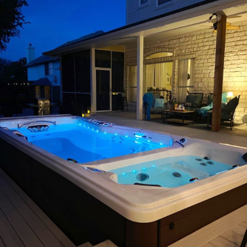 Covana Legend Zwemspa | Automatische Zwemspa Overkapping | Onderhoudsvrij