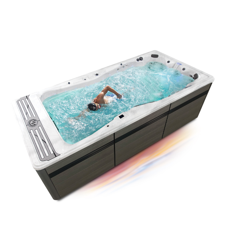 Covana Legend Zwemspa | Automatische Zwemspa Overkapping | Onderhoudsvrij