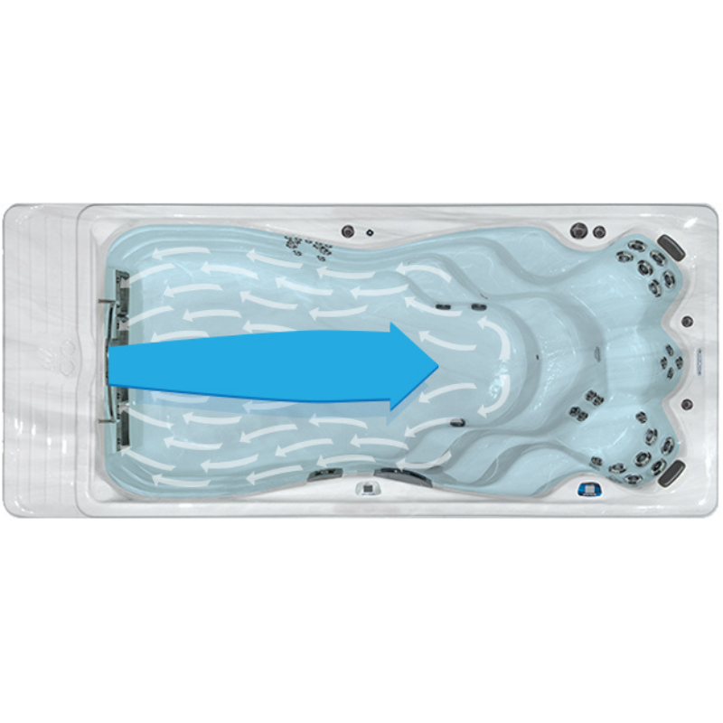 Covana Legend Zwemspa | Automatische Zwemspa Overkapping | Onderhoudsvrij