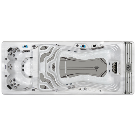 Master Spas® | Zwemspa + Jacuzzi | H2X Trainer 19 Deep | 587 x 239 x 152cm