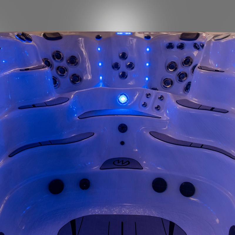 Master Spas® H2X Challenger 15D ZWEMSPA AANBIEDING | Inclusief Warmtepomp & Covana Legend Automatische Overkapping | 457 x 239 x 153cm