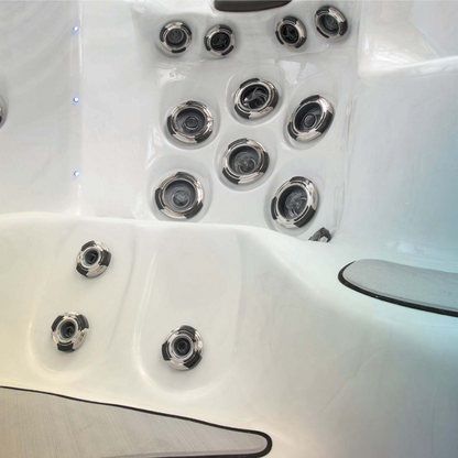 Master Spas® H2X Challenger 15D ZWEMSPA AANBIEDING | Inclusief Warmtepomp & Covana Legend Automatische Overkapping | 457 x 239 x 153cm