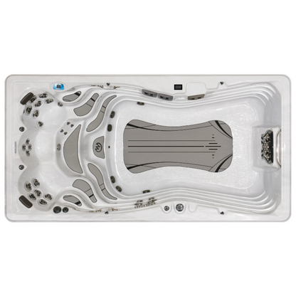 Master Spas® H2X Challenger 15D ZWEMSPA AANBIEDING | Inclusief Warmtepomp & Covana Legend Automatische Overkapping | 457 x 239 x 153cm