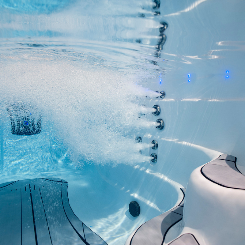 Master Spas® H2X Challenger 15D ZWEMSPA AANBIEDING | Inclusief Warmtepomp & Covana Legend Automatische Overkapping | 457 x 239 x 153cm