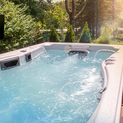 Master Spas® H2X Challenger 15D ZWEMSPA AANBIEDING | Inclusief Warmtepomp & Covana Legend Automatische Overkapping | 457 x 239 x 153cm